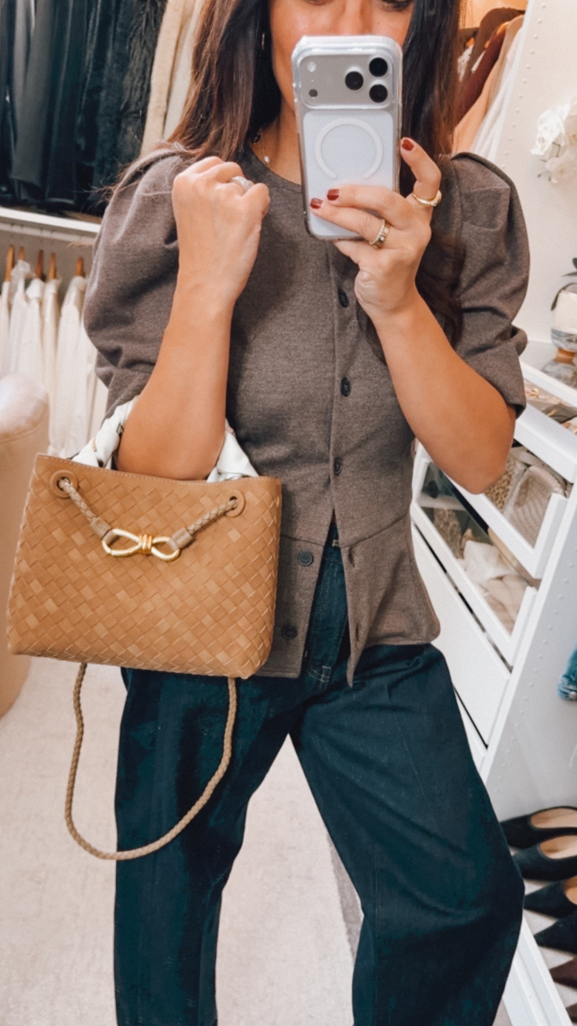 Bag is an Amazon find- easy, practical and the color will pair perfectly with so much for spring. Scarf around the handal is also linked  

#LTKSeasonal #LTKootd #LTKOver40