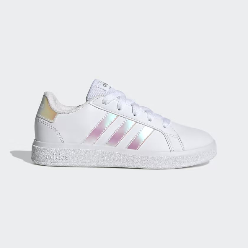 Grand Court Lifestyle Lace Tennis Shoes | adidas (CA)