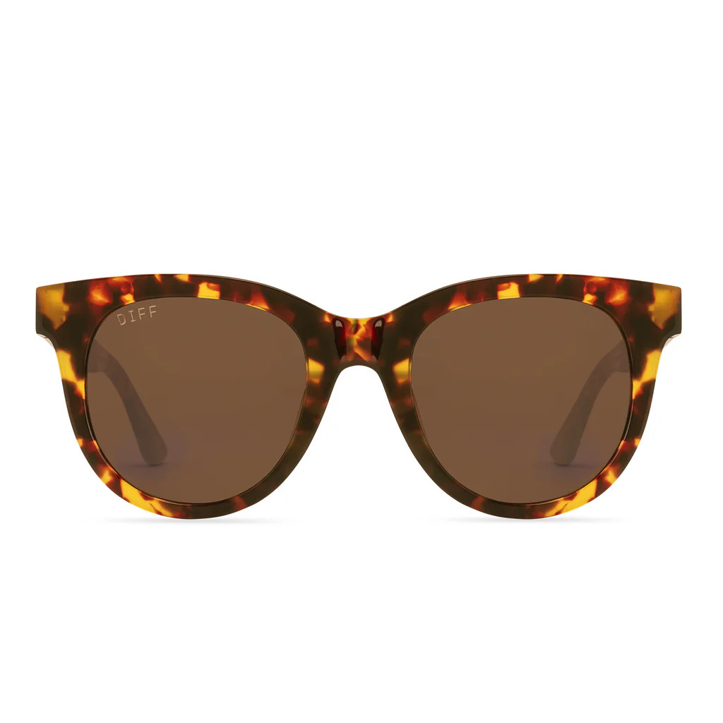 SHAY - AMBER TORTOISE + BROWN | DIFF Eyewear