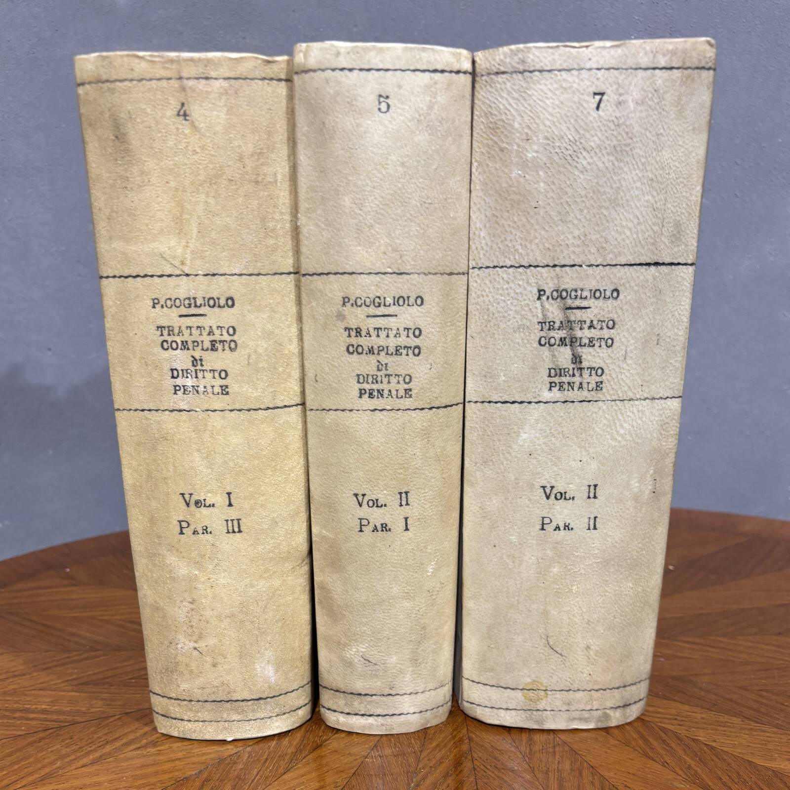 Libri Antichi Trattato completo di Diritto Penale - Pietro Cogliolo - epoca 1889 | eBay US