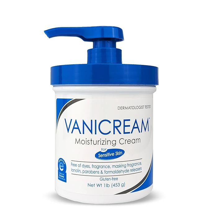 Vanicream Moisturizing Skin Cream with Pump Dispenser - 16 fl oz (1 lb) - Moisturizer Formulated ... | Amazon (US)