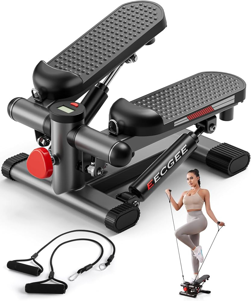 Steppers for Exercise at Home,Mini Stepper with Exercise Equipment for Home Workouts,Hydraulic Fi... | Amazon (US)