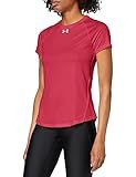 Under Armour Qualifier Short sleeve, Impulse Pink//Reflective, X-Small | Amazon (US)