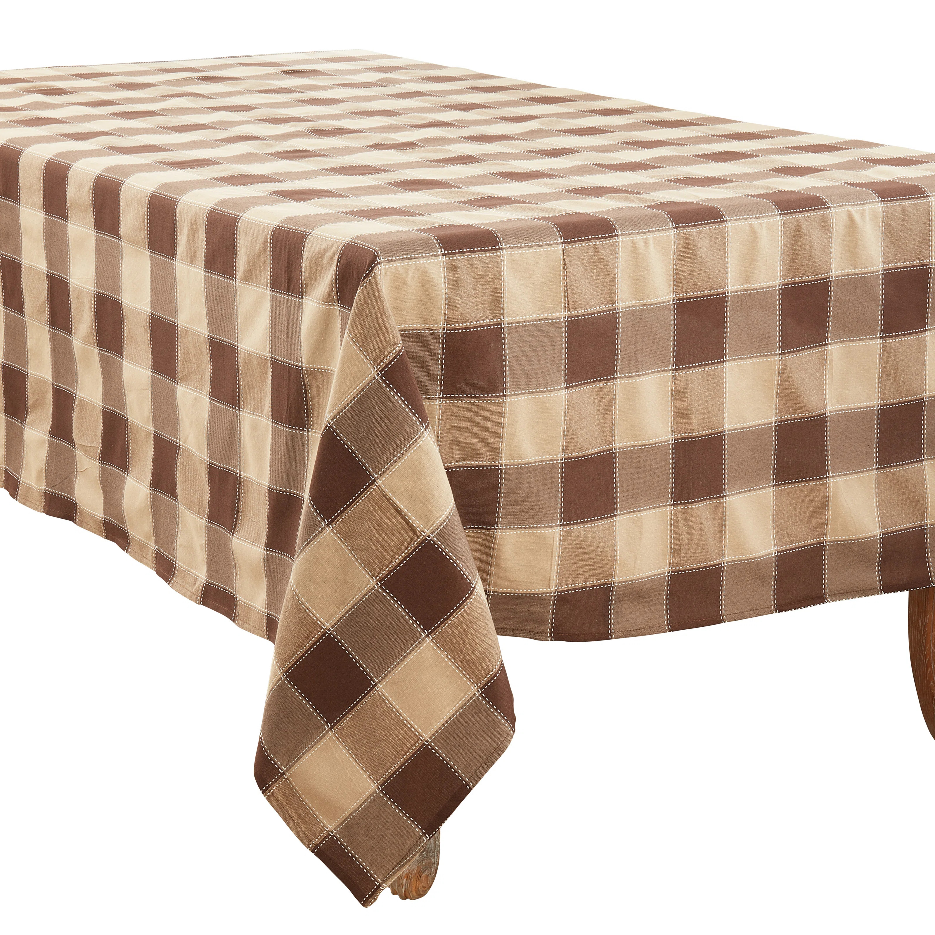 Plaid Cotton Blend Tablecloth | Wayfair North America