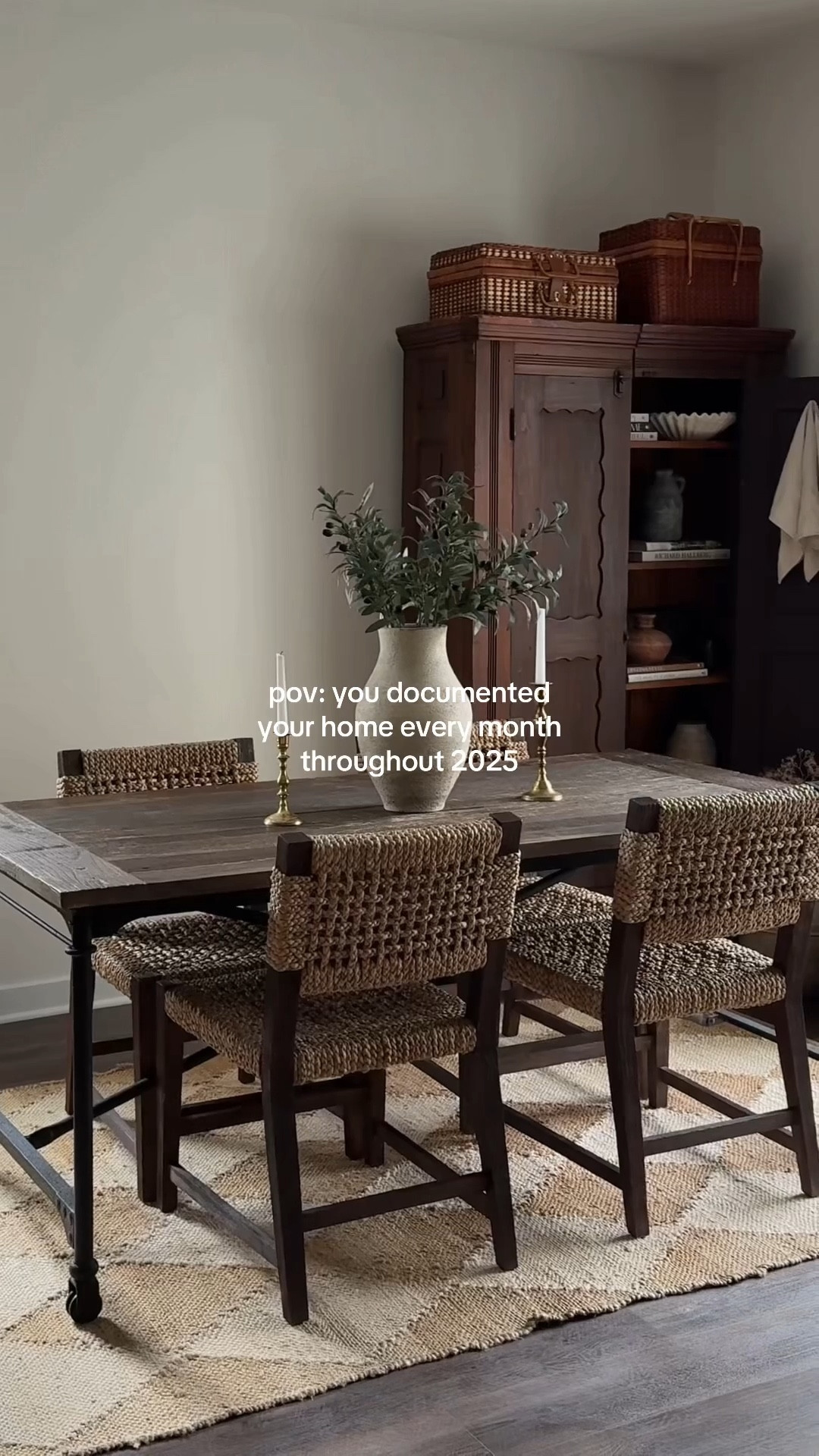 1/4/26 A look back at our home throughout the year 🤍 Sharing how our space evolved month by month in 2025 — all the little changes, swaps, and projects that added up over time. So fun to see how much shifted in one year, and even more excited to keep building and layering this home. Linking what I can here (a mix of current pieces alongside many vintage and thrifted finds).

#LTKHome