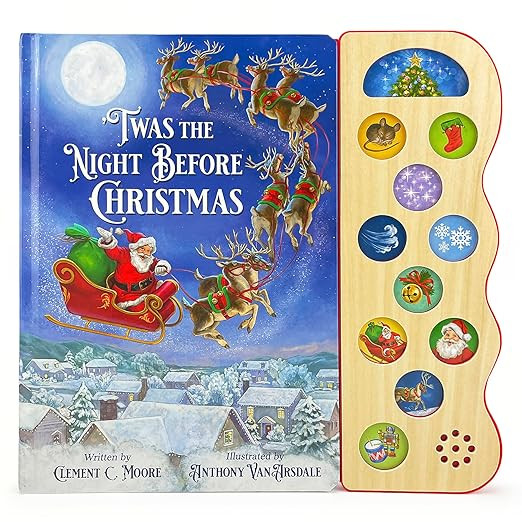 Twas the Night Before Christmas, Classic Children's Interactive Sound Book for the Holidays      ... | Amazon (US)