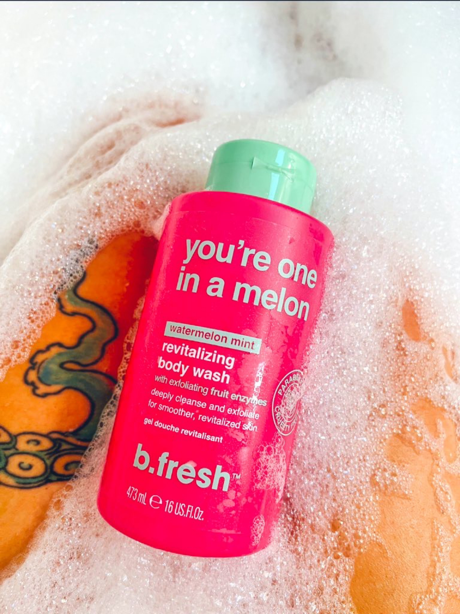Playing mermaids 🧜🏼‍♀️🍉🫧 These b.fresh   revitalizing body washes are so gentle on the skin, smell incredible and have exfoliating fruit enzymes. Watermelon mint is my favorite for summer☀️

#LTKstyletip #LTKbeauty #LTKSeasonal