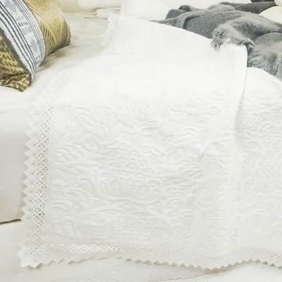 Coastal Crochet Bedspread | Wayfair North America