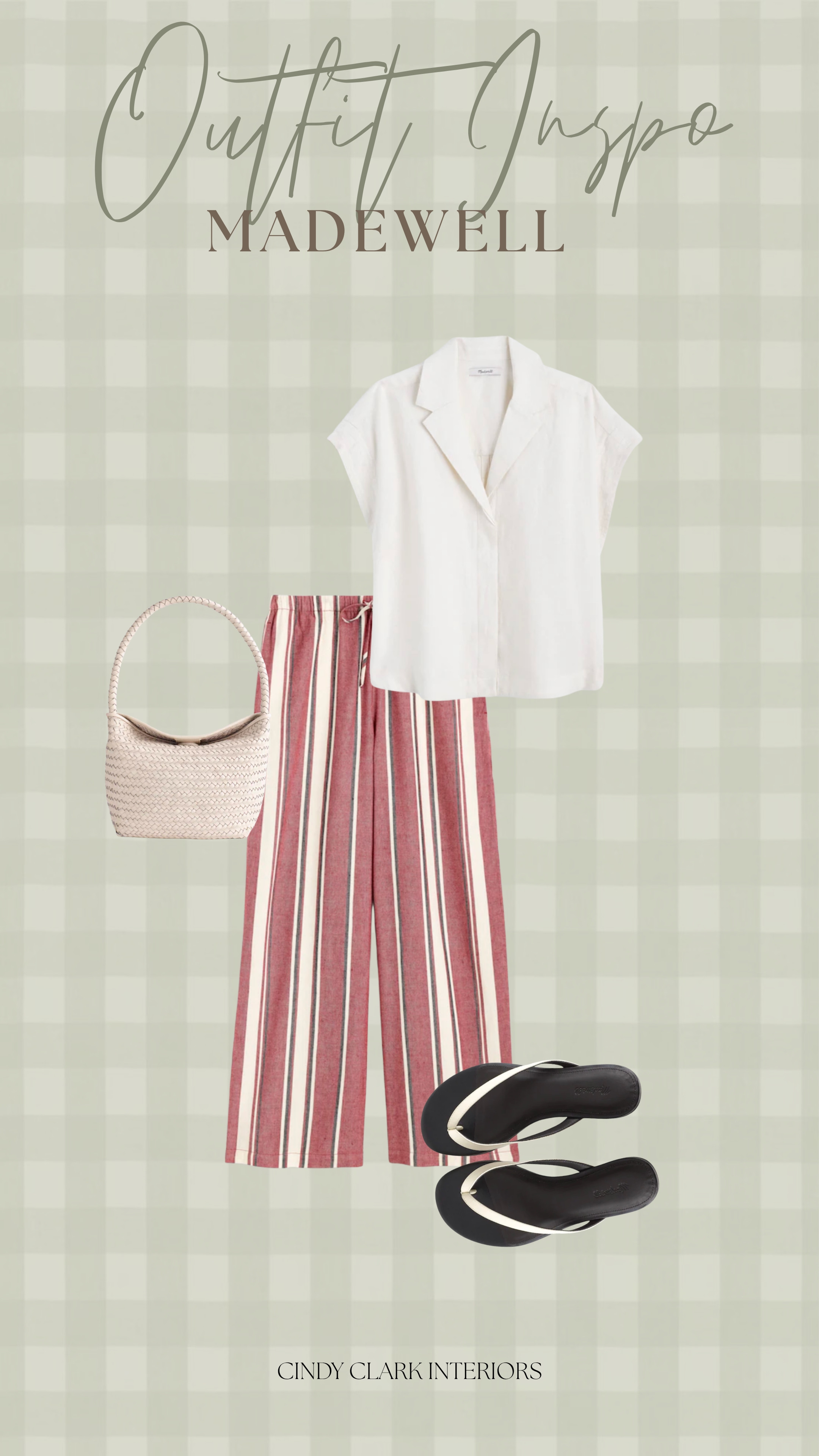 I've been loving everything from madewell recently! This is the perfect summer outfit!

imom fashion, striped pants, button down 

 #LTKgrwm #LTKootd