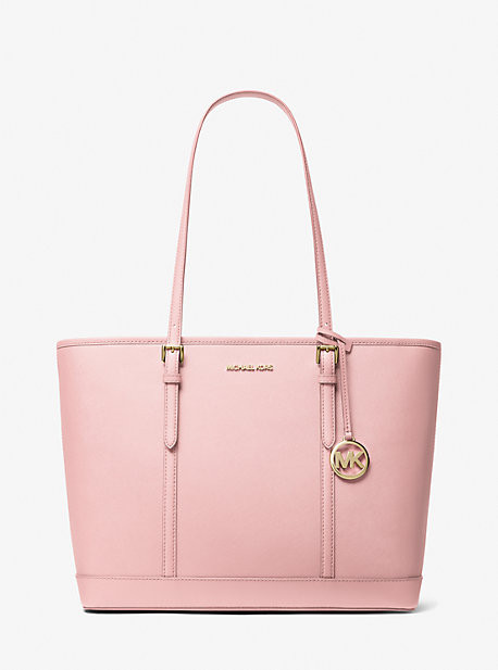 Jet Set Travel Large Saffiano Leather Tote Bag | Michael Kors US