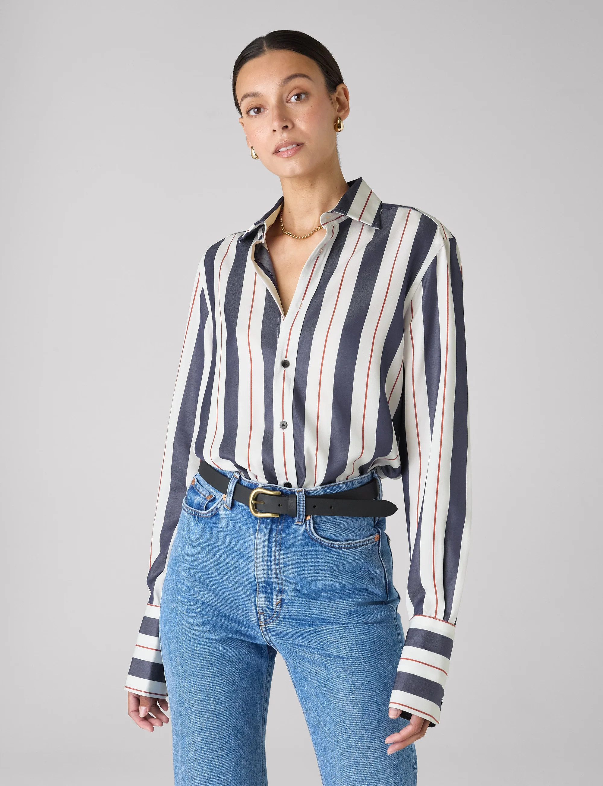 The Boyfriend Exaggerated Cuff | With Nothing Underneath