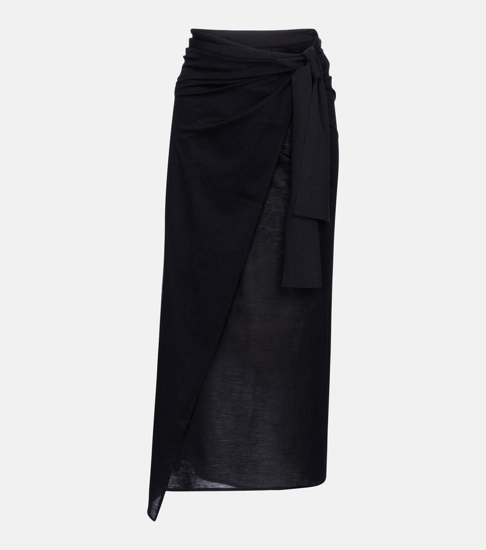 Péplum cotton maxi skirt | Mytheresa (US/CA)