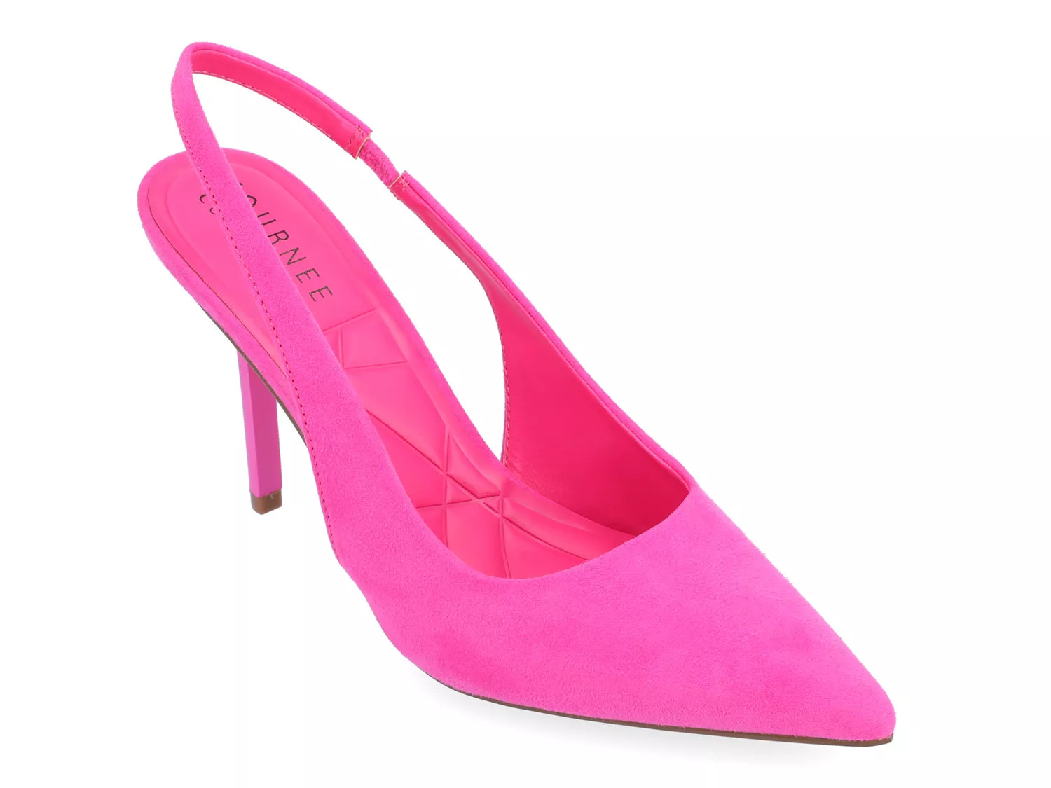 Journee Collection Wide Width Elenney Pump | Women's | Pink | Size 9 | Pumps | Slingback | DSW