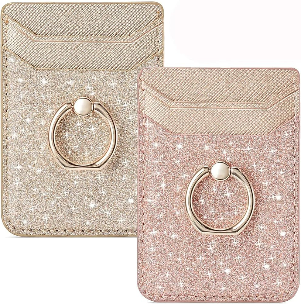 BIAJIYA Phone Card Holder RFID Wallet Credit Adhesive Cell Case Stick-on Card Holder for Back of ... | Amazon (CA)