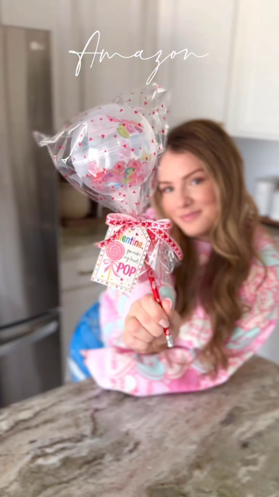 How ADORABLE are these lollipop Valentines! 🍭 they are sure to be a hit in your kiddos classroom. The kit comes with everything you need!

#valentines #classroomvalentines #valentinesday #kidsvalentinesday #amazonfind @amazon 

#LTKKids #LTKSeasonal #LTKFindsUnder50