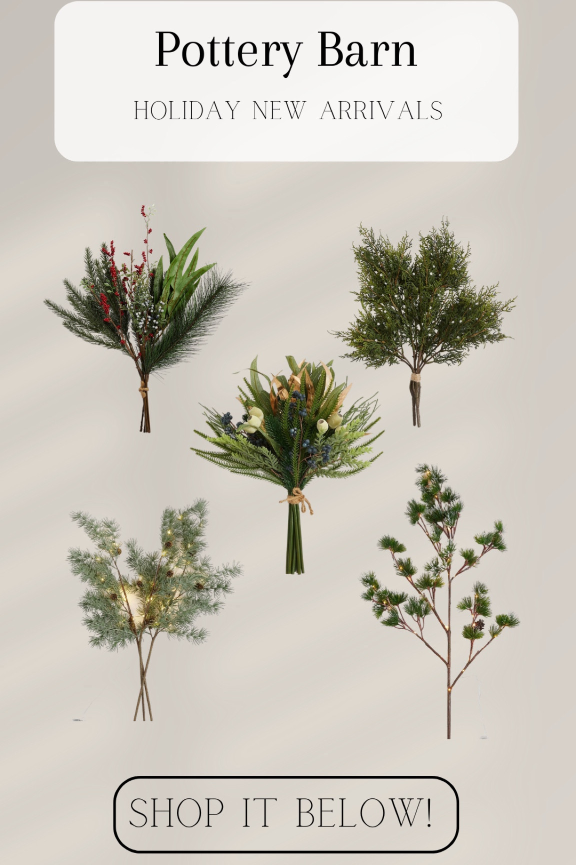 Holiday florals from Pottery Barn!

Greenery
Faux florals
Pottery barn
Neutral home
Home decor finds
Amazon
Crate and barrel
Target
Cozy home
Christmas decor
Holiday decor
Decor favourites
Minimalist home
Area
Rugs
Loloi rugs
Vase decor
Neutral vases
Wall Art
Christmas trees
Holiday favourites 
Bedroom decor
Kitchen decor
Living room decor
Office decor 
Dining room decor 

#livingroomdecor #livingroommakeover #livingroomideas #livingroominspo #livingroomtips #livingroomtiktok #livingroomdecorinspiration #livingroomdecorationideas #livingroomdesign

#LTKHoliday #LTKhome #LTKSeasonal