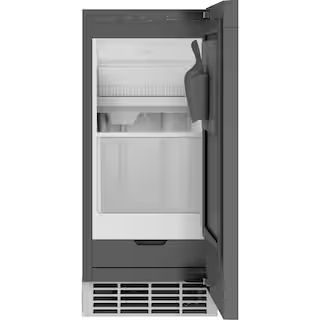 GE Profile 15 in 50lb Built-In or Freestanding Ice Maker with Nugget Ice, Custom Panel Ready UNC1... | The Home Depot