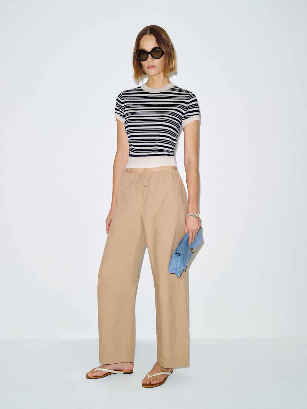 Darcy Cashmere Tee | Reformation (Global)