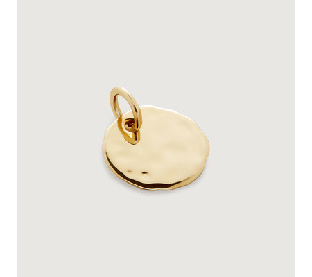 Siren Round Disc Pendant Charm | Monica Vinader (US)