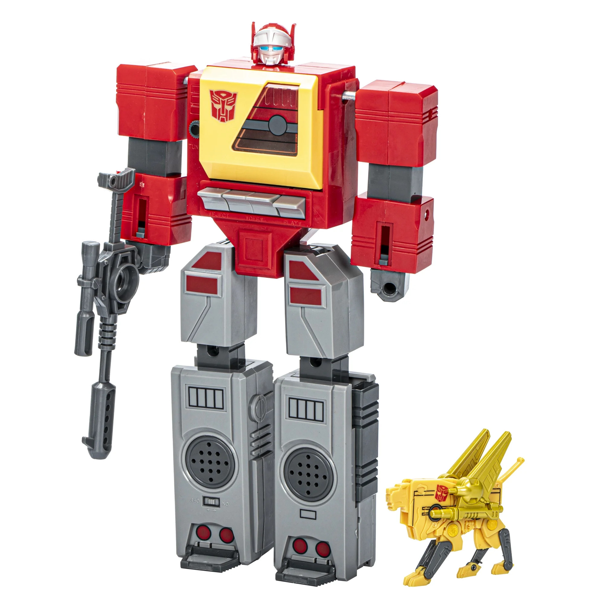 Transformers: Retro 40th Anniversary Autobot Blaster & Steeljaw Kids Toy Action Figure for Boys a... | Walmart (US)