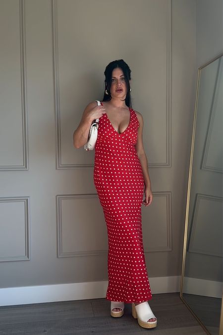 Red polka dot dress from Princess Polly 
Use promo code TYPEA20


#LTKfindsunder50 #LTKstyletip #LTKsalealert