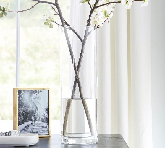 Aegean Clear Glass Vases | Pottery Barn (US)