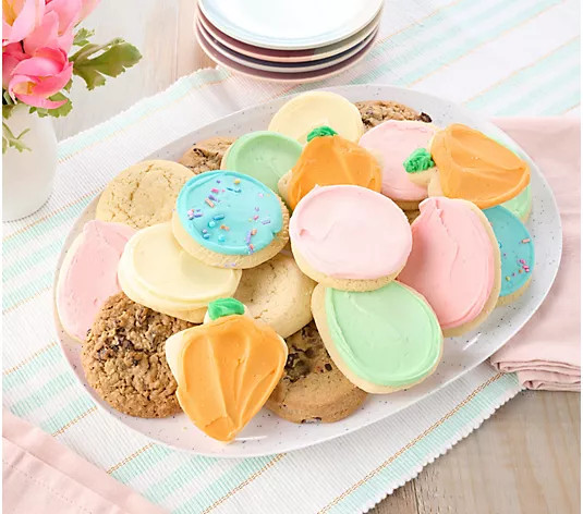 Make Your Selection: Cheryl's 30 Piece Easter Cookie Variety | QVC