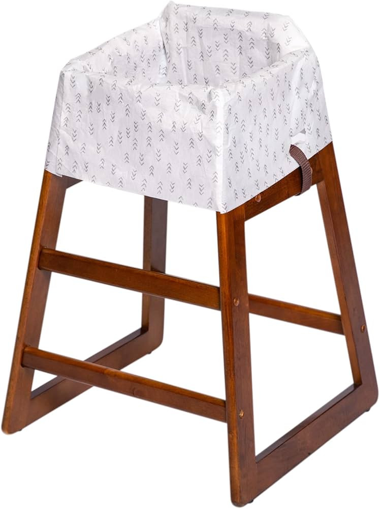 J.L. Childress Healthy Habits Disposable Restaurant High Chair Covers - 12 Count - Individually W... | Amazon (US)