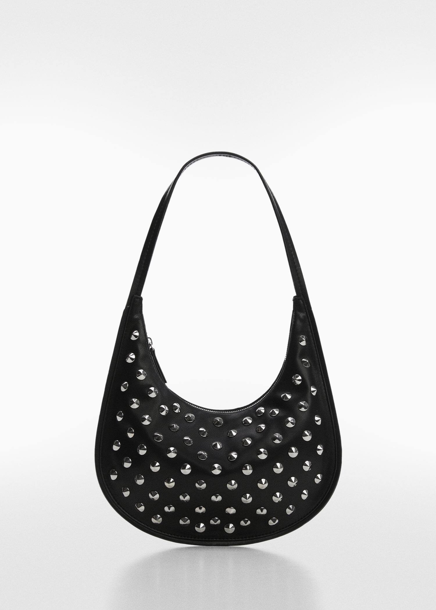 Studded shoulder bag -  Women | Mango USA | MANGO (US)
