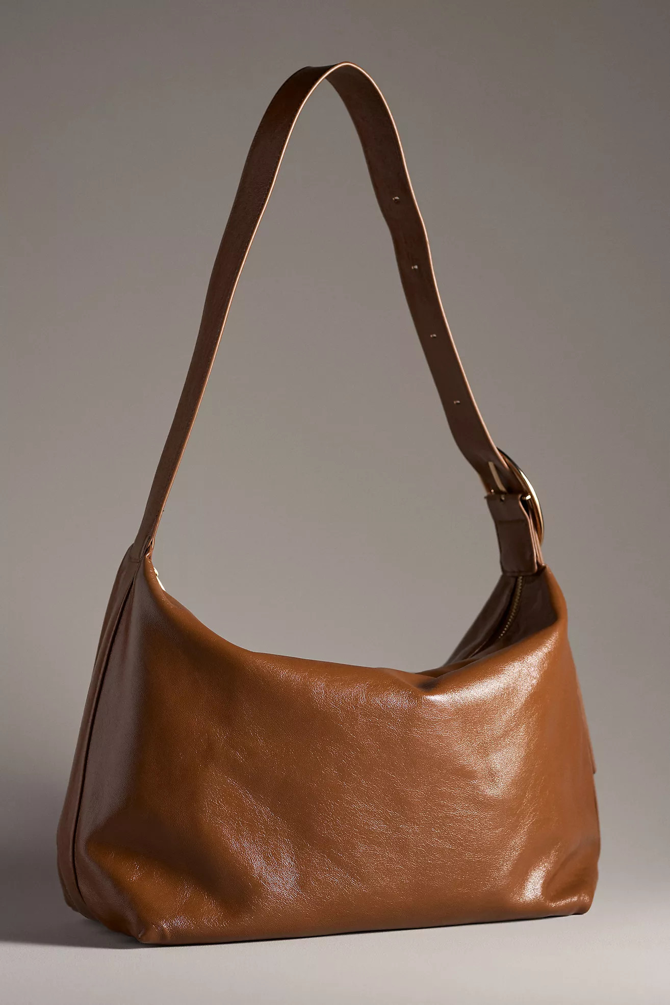 Round Buckle Slouchy Bag | Anthropologie (US)