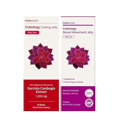 FOODOLOGY Garcinia Twin Jelly: Cutting & Bowel Movement Jelly, Support Weight Loss, Balanced Diet and Regular Activity, Debloating, K- Stick Supplement, Unique Stocking Stuffers for Family Easy-to-go | Amazon (US)