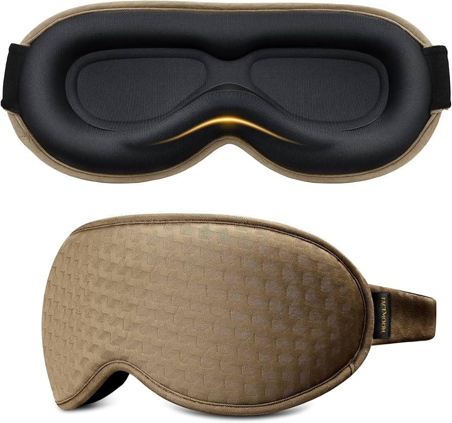 Weighted Eye Mask for Sleeping - Sleep Mask for Women Men, Blackout Eye Cover for Lash Extension,... | Amazon (US)