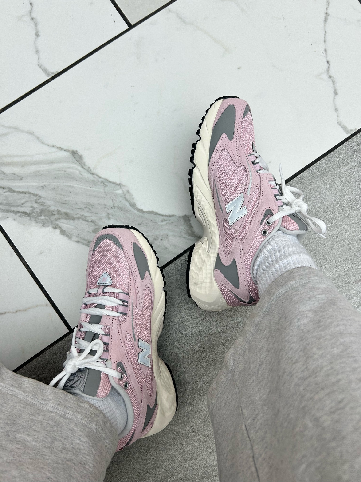 #shoes #newbalance #sneakers #725 pink. Pink sneakers. Pink and grey new balance 725. Comfortable shoes. Valentines day shoes  

#LTKStyleTip #LTKShoeCrush #LTKItBag