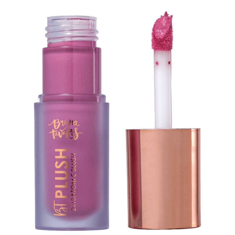 Bruna Tavares BT Plush 2 em 1 Mauve
        
            
                 - Batom Líquido 6g | Beleza Na Web (BR)