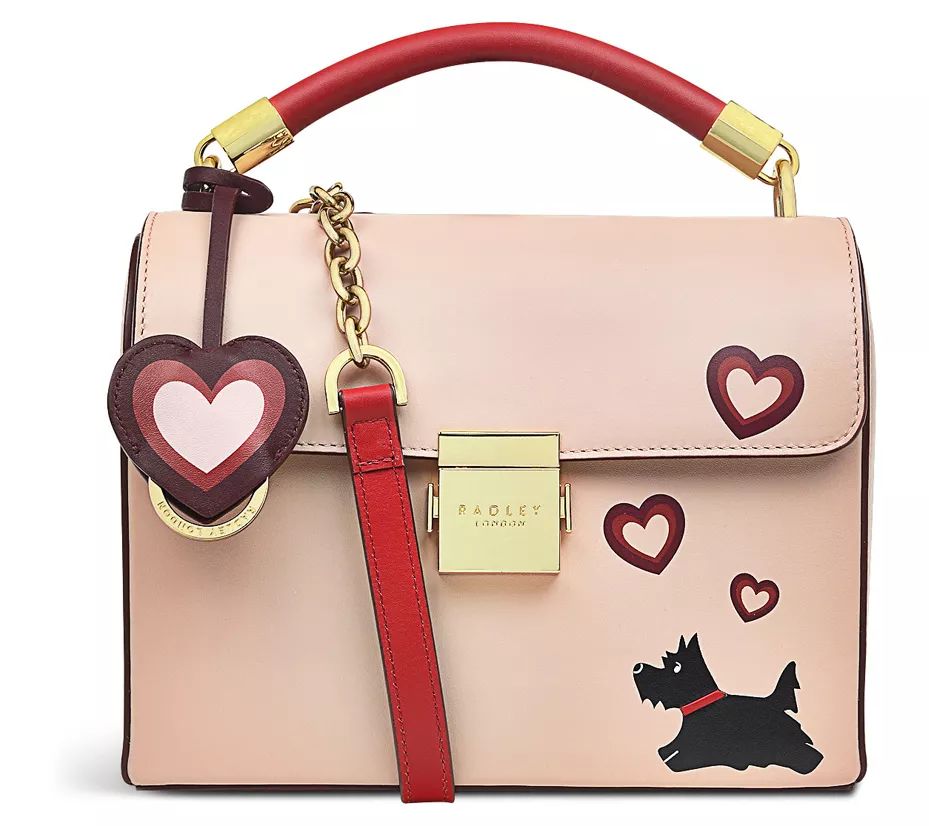 RADLEY London Valentines - Medium Flapover Satchel - QVC.com | QVC