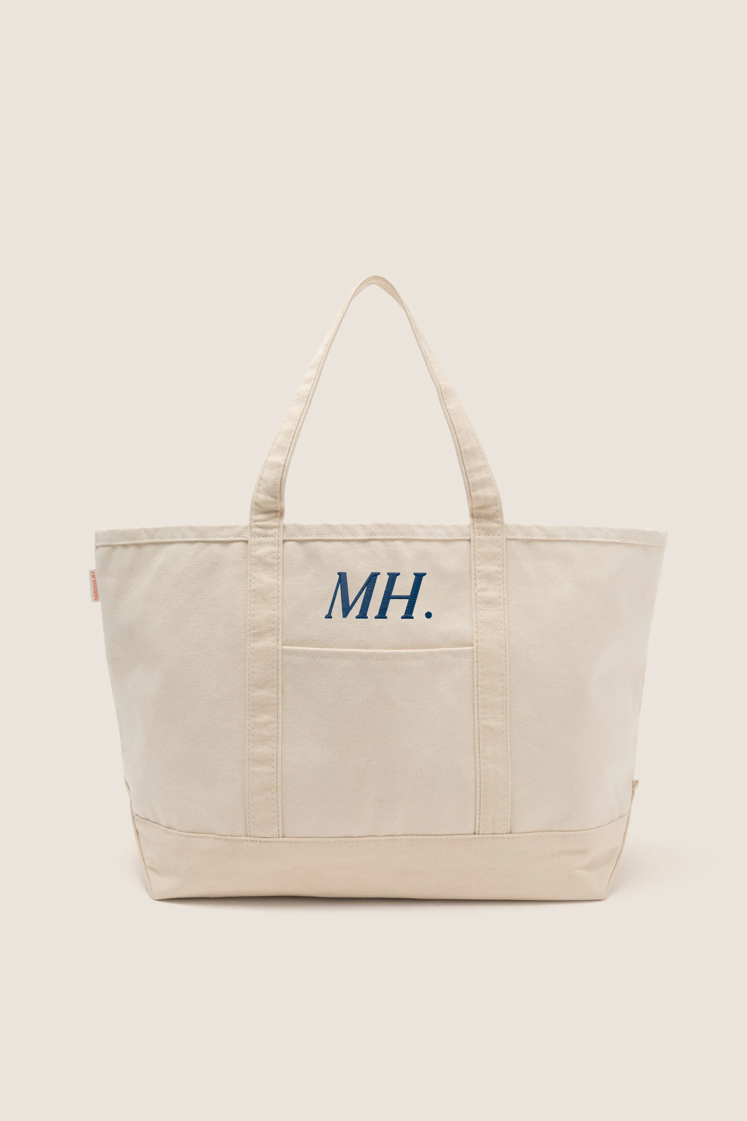 Natural Large Canvas Tote | Tuckernuck (US)
