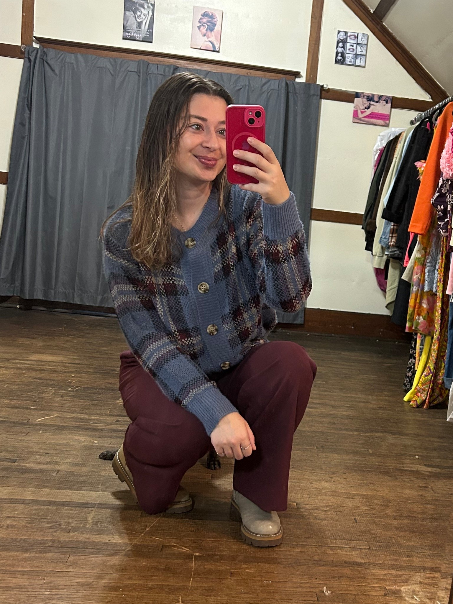 Fall plaid sweater and wide leg dress pants. Office approved outfit 

#LTKSeasonal #LTKWorkwear #LTKFindsUnder50