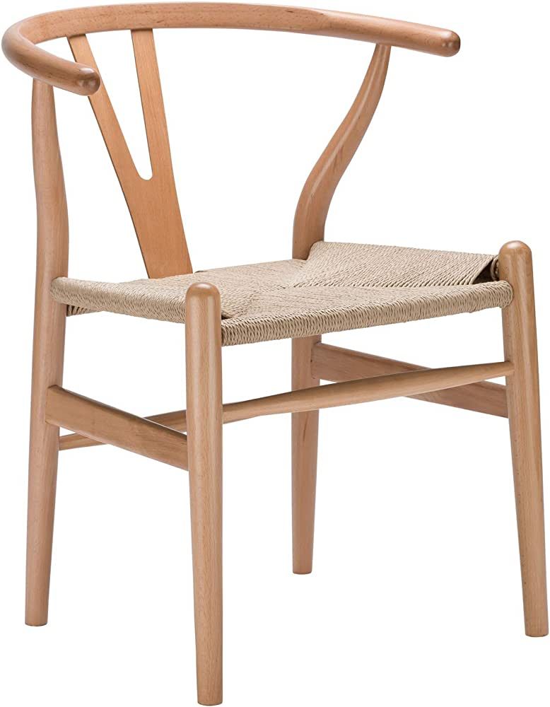 POLY & BARK Weave Chair, Single, Natural | Amazon (US)