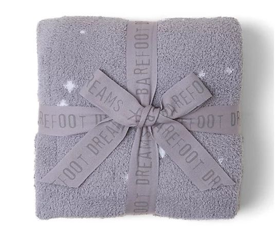 Barefoot Dreams CozyChic Starry Blanket | QVC