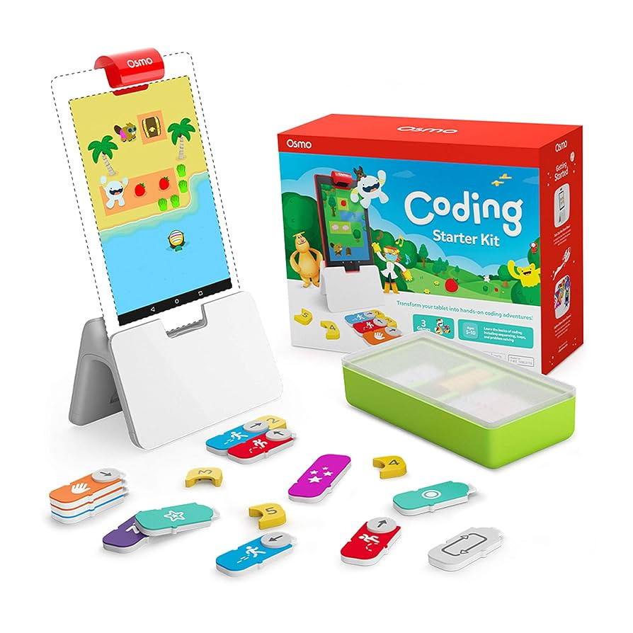 Osmo-Coding Starter Kit for Fire Tablet-3 Educational Learning Games Ages 5-10+-Learn to Code,Cod... | Amazon (US)