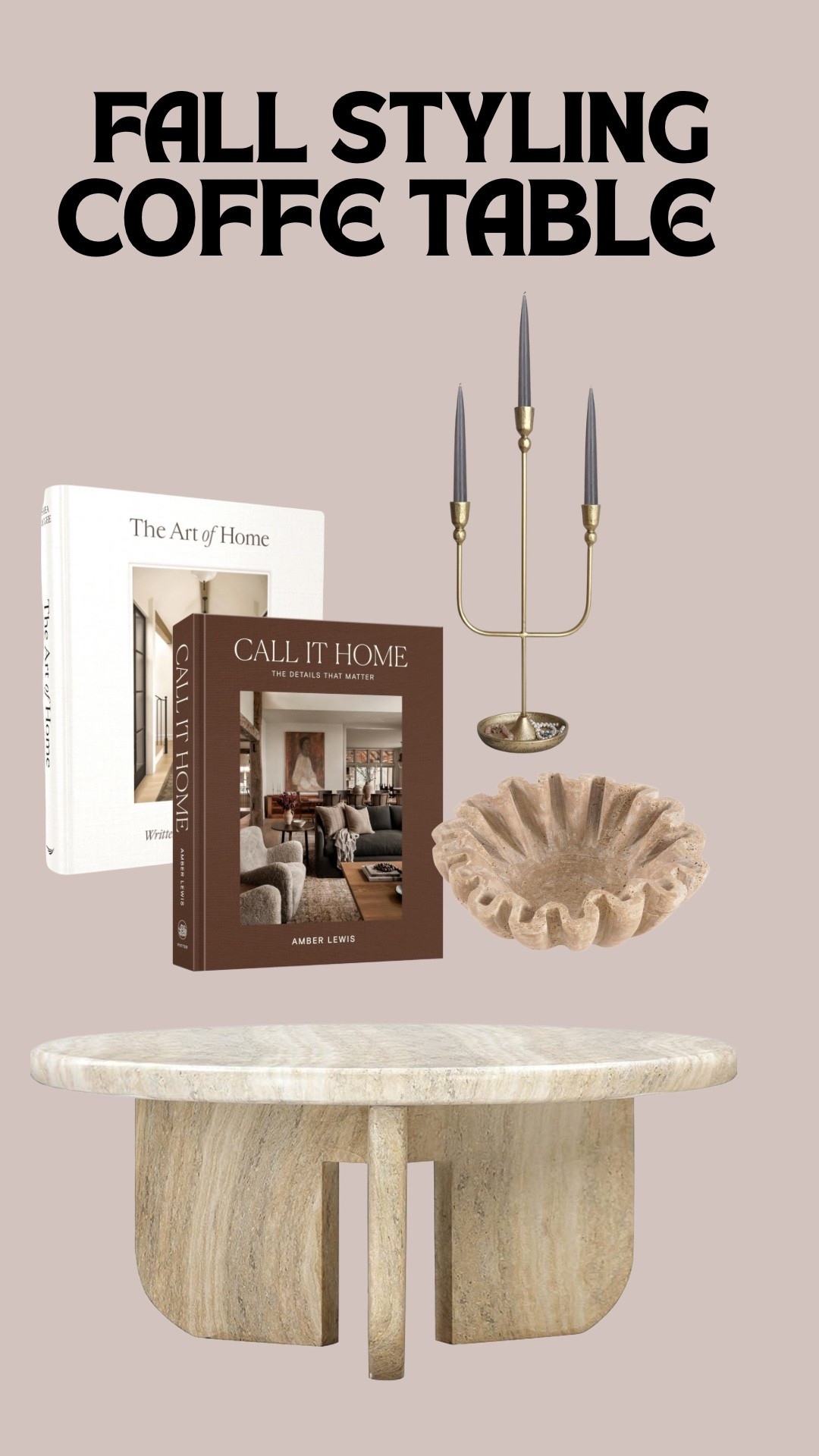 Coffee table styling for FALL

#LTKSeasonal #LTKFindsUnder100 #LTKHome