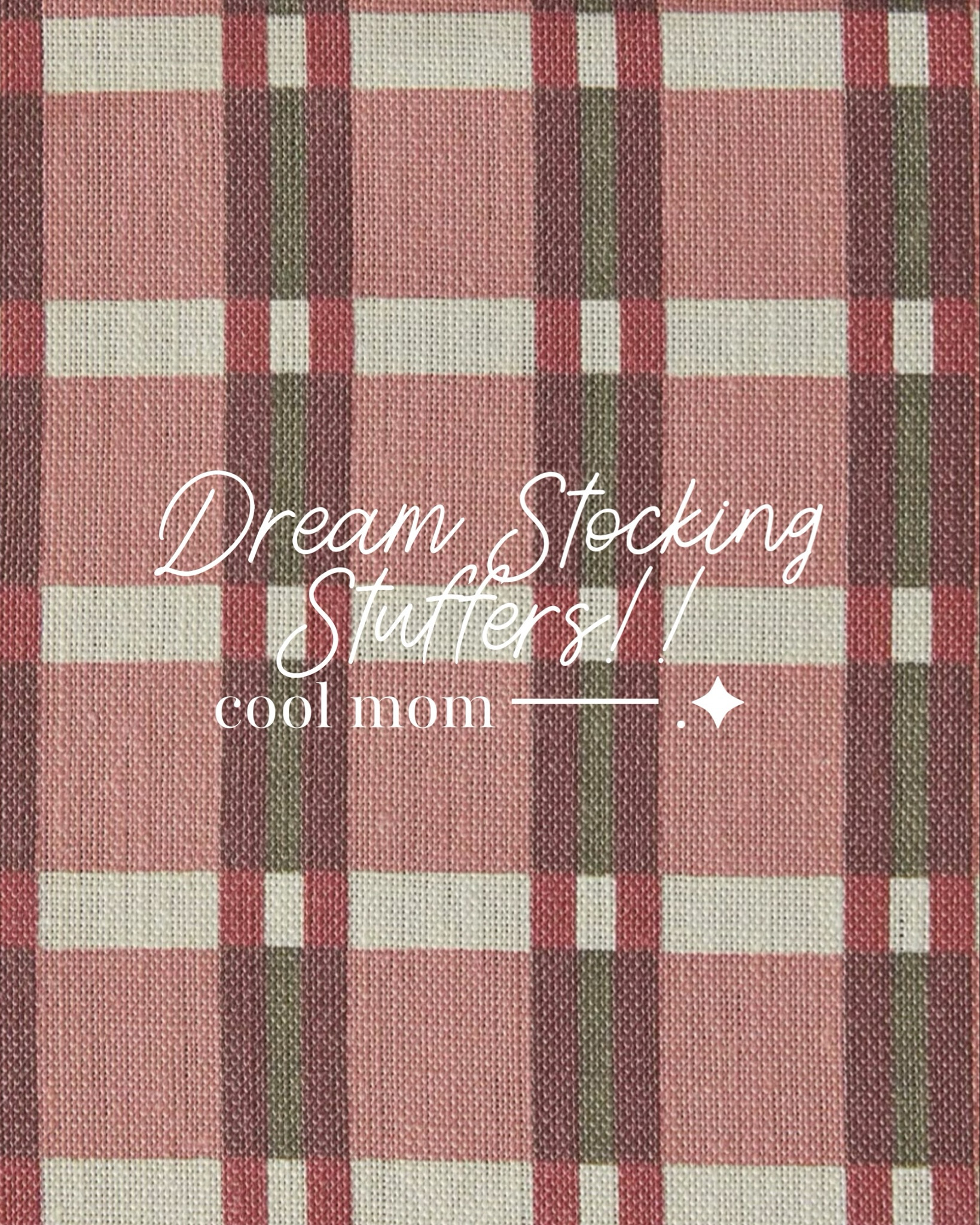 Dream Stocking Stuffers ── .✦ cool mom 

#LTKmomlife #LTKHoliday #LTKGiftGuide