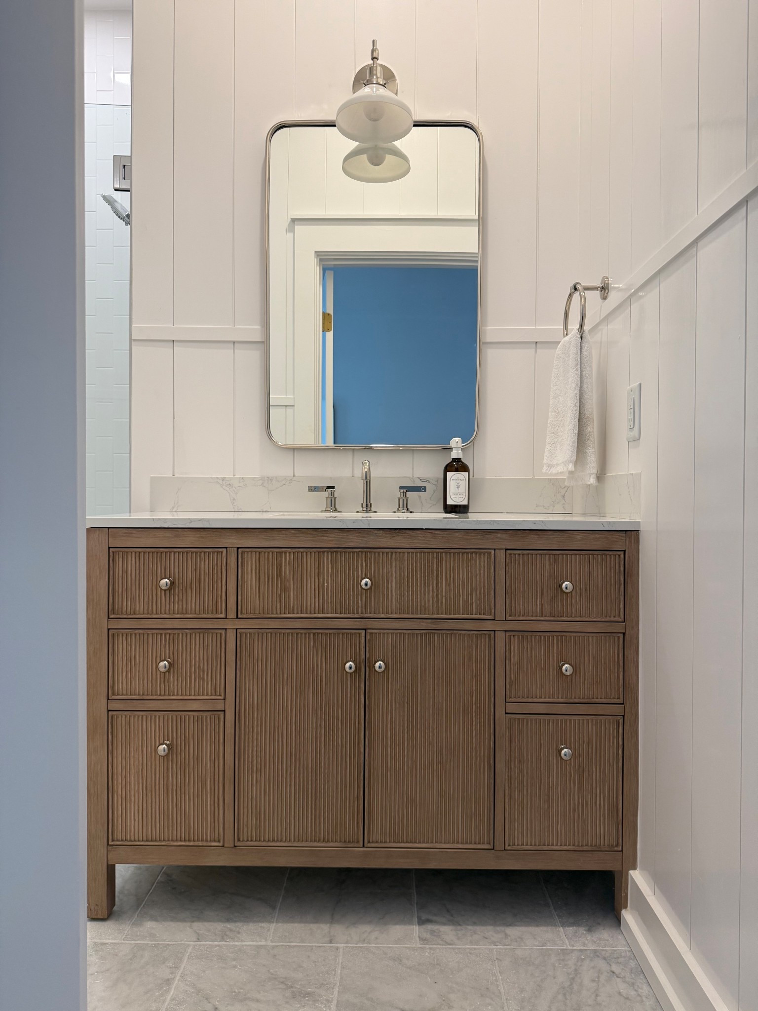 Guest bath vibes. Love this vanity for the price! 

#LTKHome