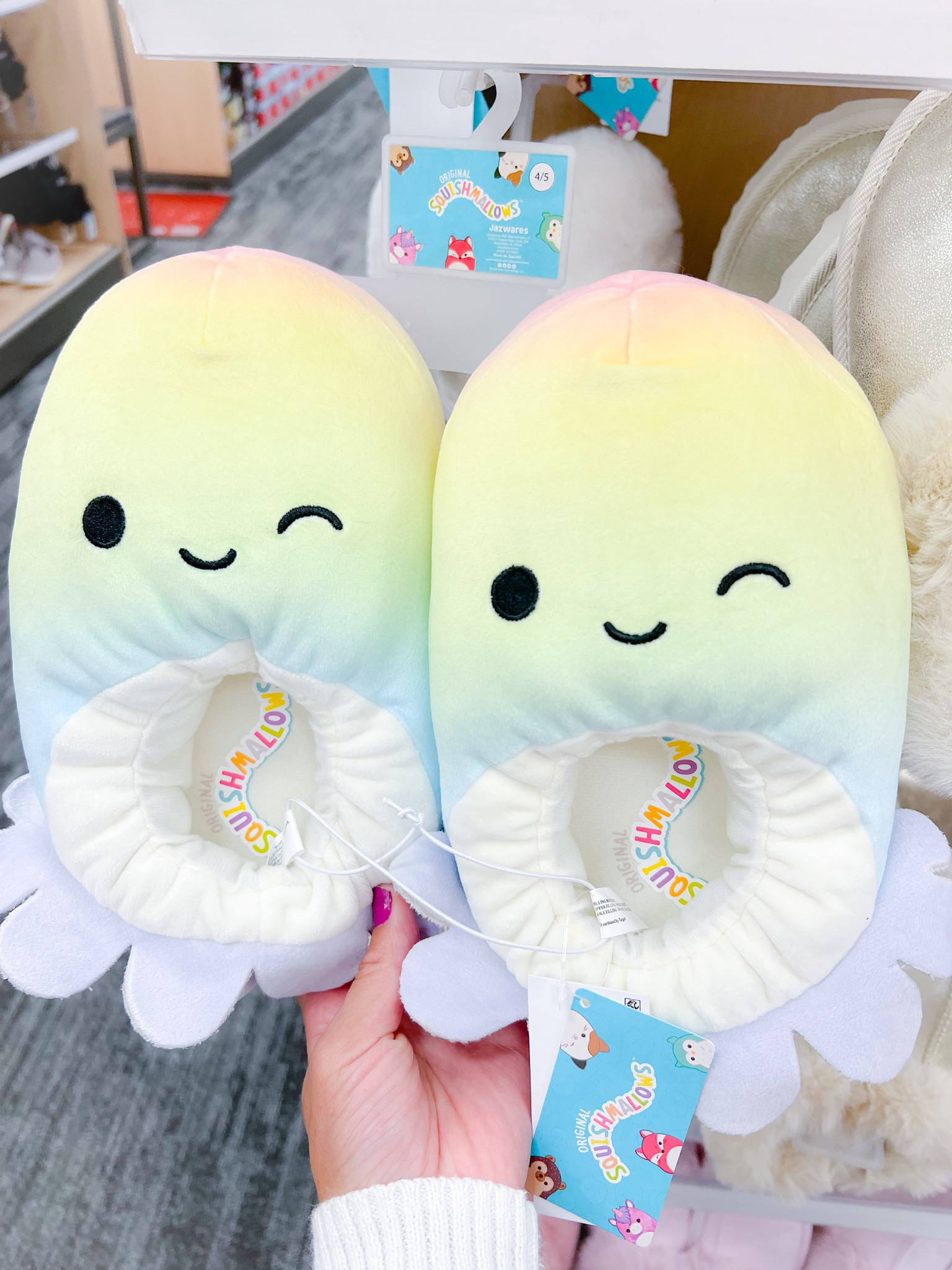 Squishmallow Plush Oversized Slippers #target #targetstyle #targetchristmas #squishmallowslippers #christmasgifts #giftsforher 

#LTKkids #LTKHoliday #LTKfamily