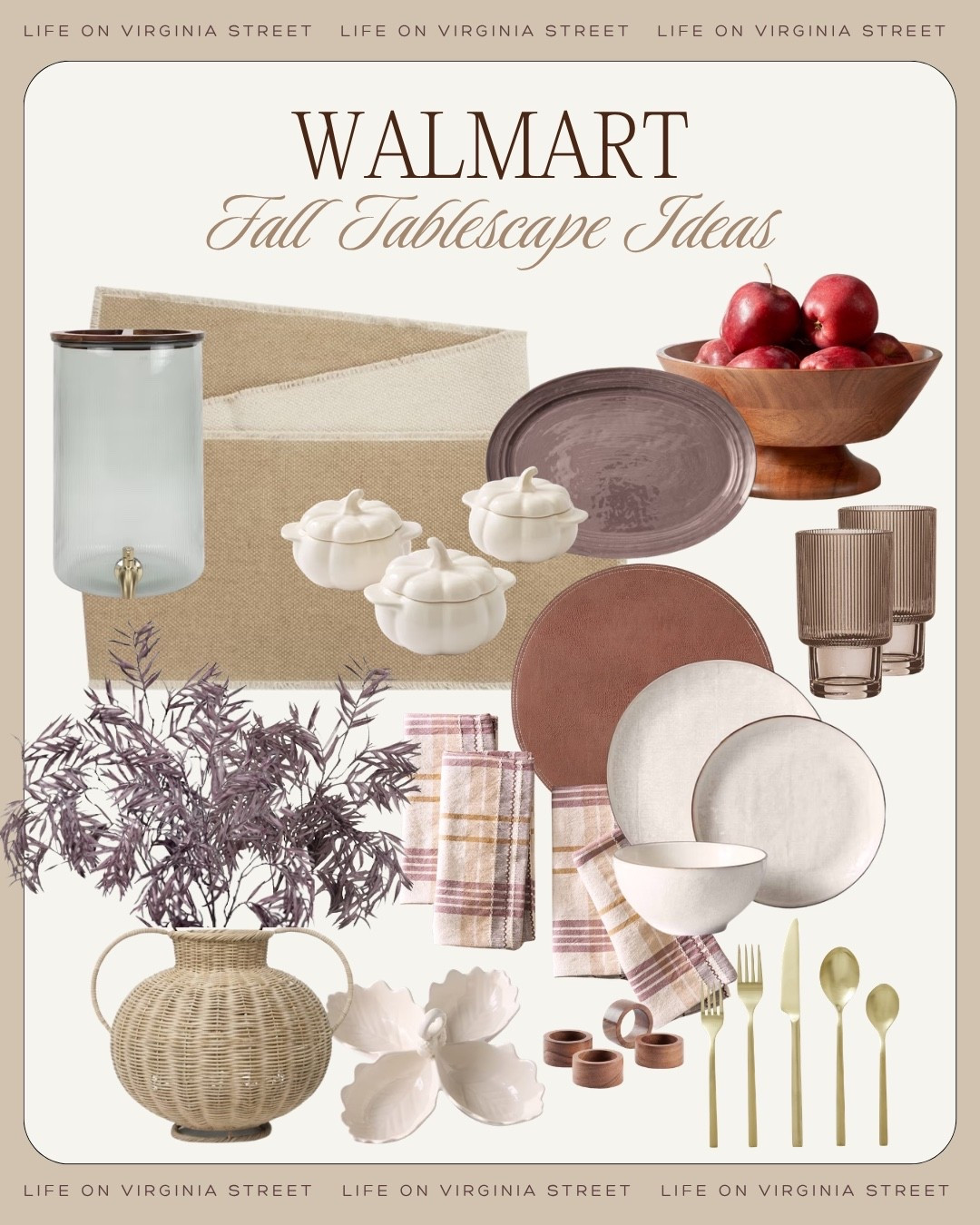 Walmart fall tablescape ideas! 🙌🏼

Walmart fall tablescape ideas, Walmart fall tablescape, Walmart fall table decor, Walmart fall dining table decor, Walmart fall home decor, Walmart fall finds, Walmart Thanksgiving table decor, fall tablescape ideas, fall table setting ideas, fall dining table centerpiece, fall table decorations, autumn tablescape, Thanksgiving tablescape ideas, Thanksgiving table settings, Thanksgiving centerpiece, fall entertaining, fall dinner party decor, fall table runner, fall tablecloth, fall placemats, woven placemats, rattan chargers, charger plates, fall cloth napkins, linen napkins, napkin rings, fall dinnerware, stoneware dinnerware, ceramic plates, fall serving dishes, serving platters, decorative bowls, fall floral arrangements, faux fall stems, fall centerpiece decor, decorative pumpkins, brass candlesticks, taper candle holders, fall candles, amber glassware, wine glasses, neutral fall tablescape, traditional fall tablescape, elegant Thanksgiving table, affordable fall table decor, budget friendly tablescape, designer look for less