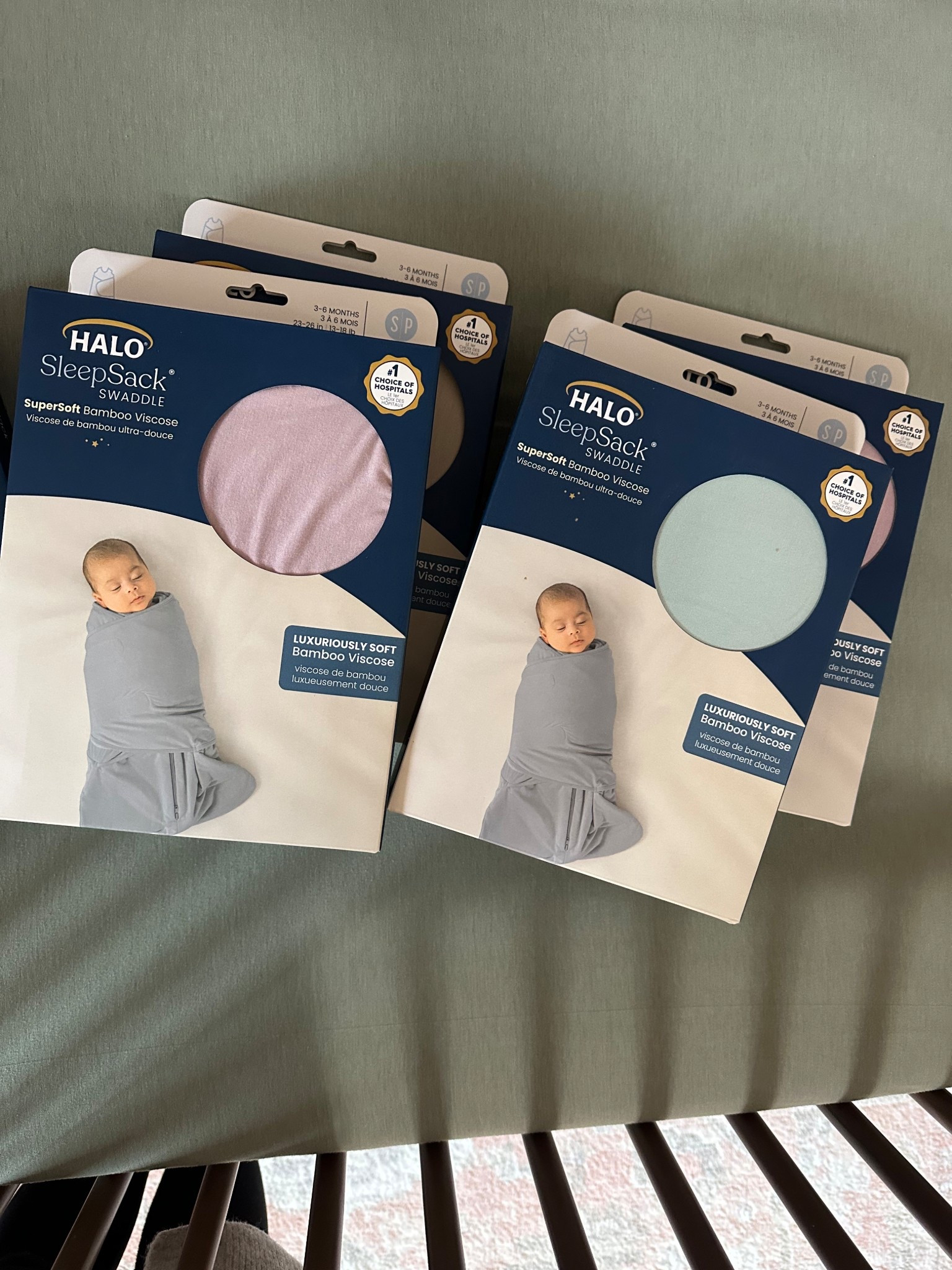 SuperSoft Bamboo sleep sack swaddles from halo are our new favorite this time around. Extremely soft and Nora hasn’t broken out of it. 

#ad #halosleep 

#LTKBump #LTKBaby #LTKFindsUnder50