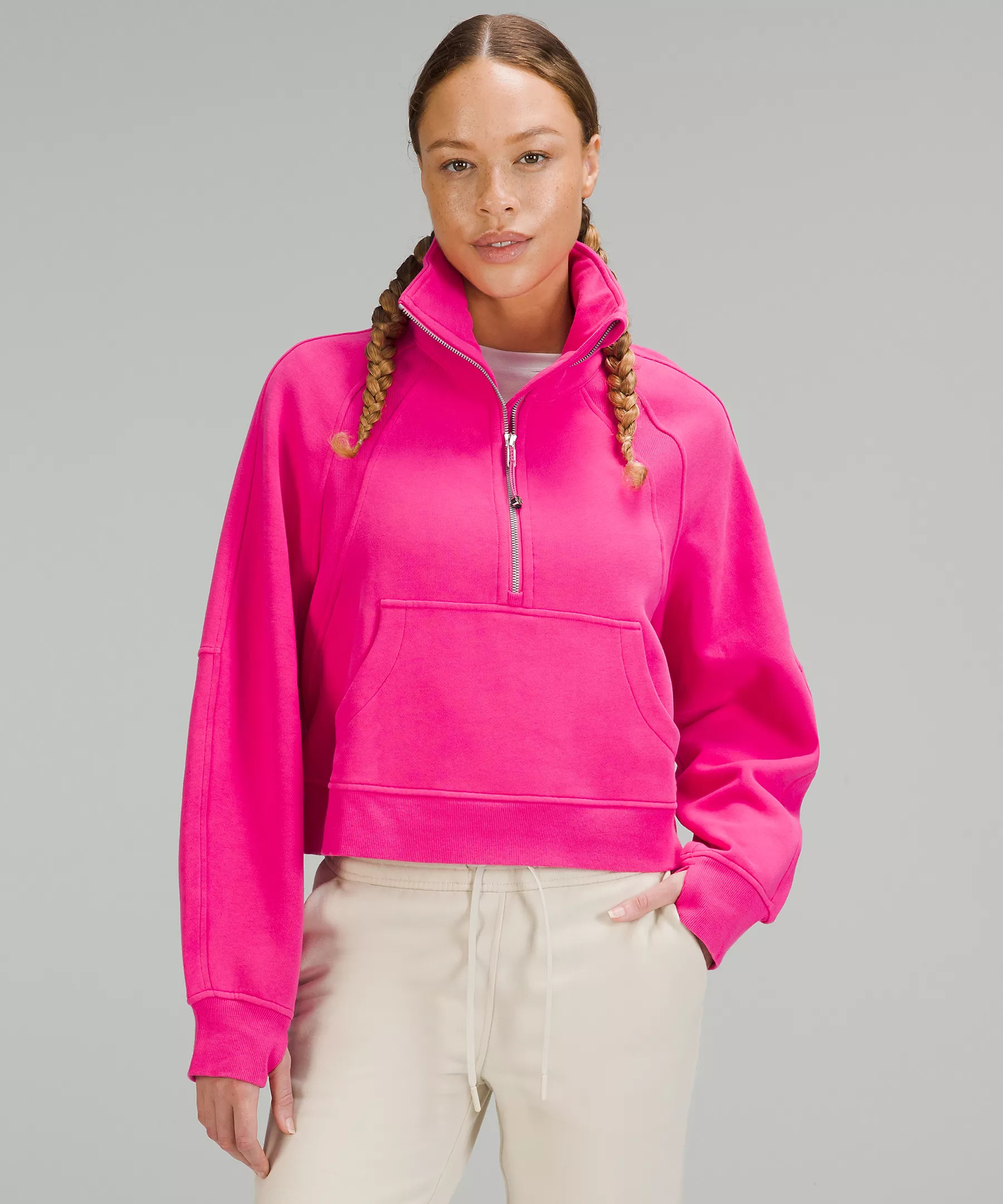 Scuba Oversized Funnel Neck Half Zip | Lululemon (US)