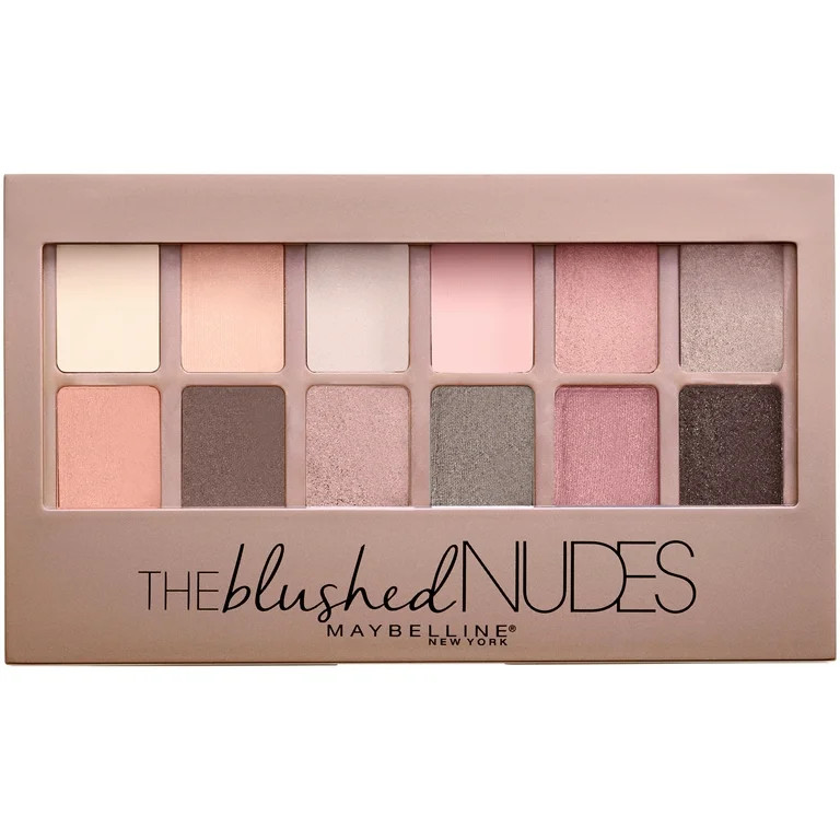 Maybelline The Blushed Nudes Eyeshadow Palette, 0.34 oz | Walmart (US)
