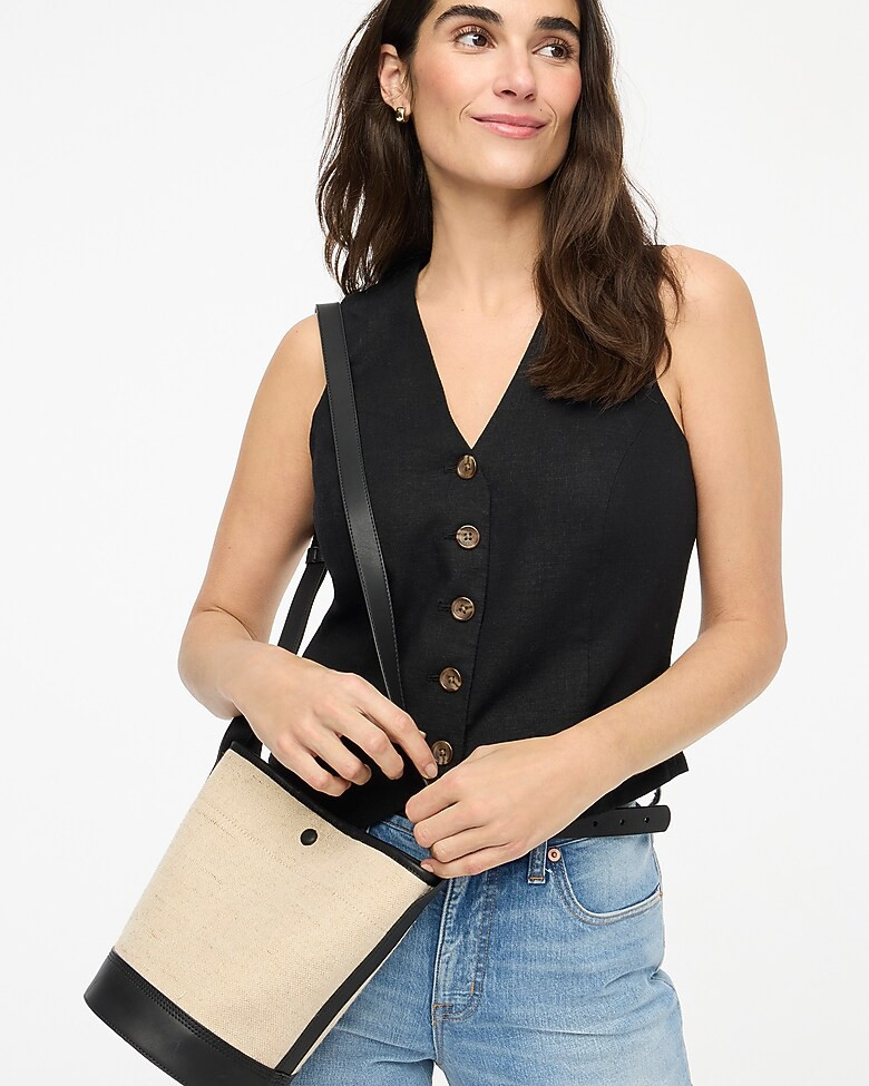 Canvas bucket bag | J.Crew Factory