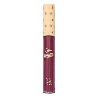 Batom Líquido Latika Lip Matte 4ml - Nº23 Vinho | Epoca Cosmeticos BR